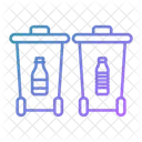Tri Des Dechets Ecologie Recyclage Icône
