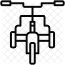 Automovil Rickshaw Auto Icono