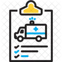 Triage-Bericht  Symbol