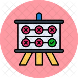 Trial and error  Icon