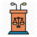 Court Justice Law アイコン