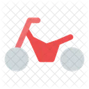 Trial-Motorrad  Symbol