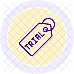 Trial tag  Icon