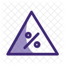 Trianggle discount  Symbol