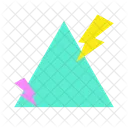 Triangle Geometric Shape Icon