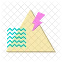 Triangle Geometric Shape Icon