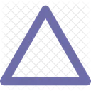 Outline Triangle Pyramid Icon