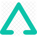 Triangle Decoretive Stroke Icon