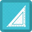 Triangle Ruler Scale Icon