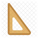 Triangle Ruler Tool Icon