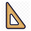 Triangle Ruler Tool Icon