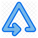 Triangle Pointing Direction Icon