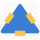 Triangle Circuit Electric Icon