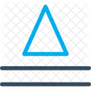 Triangle Line Shape Icon