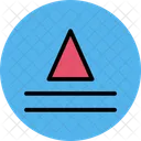 Triangle Line Shape Icon