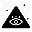 Triangle Illuminati Pyramid Icon