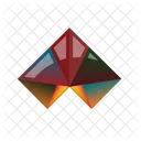 Triangle Background India Icon