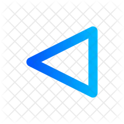 Triangle Arrow Left  Icon