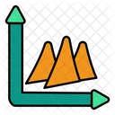 Triangle Chart  Icon