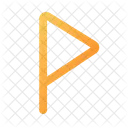 Triangle Flag Icon