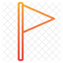Triangle Flag Flag Stop Icon