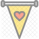 Triangle flag  Icon