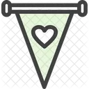 Triangle flag  Icon