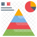 Triangle Graph Graphical Representation Icon