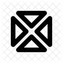 Triangle Grid Shape Shapes Icon