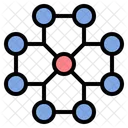 Network Diagram Pattern Icon