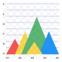 Graphical Representation Data Visualization Triangle Graph Icon