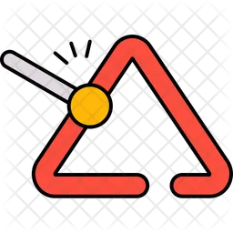 Triangle intrument  Icon