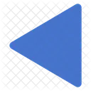 Triangle Left Previous Game Icon