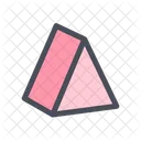 Pyramid Shape Structure Icon