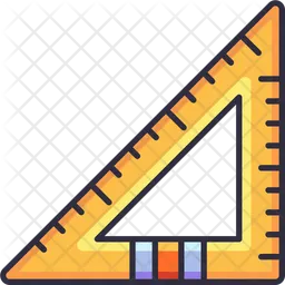 Triangle ruler  Icon