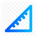 Triangle Ruler Design Ui Icon