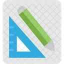 Maths Triangle Ruler Ruler Icon