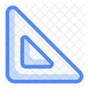 Triangle Ruler Ruler Scale Icon