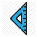 Triangle Ruler Ruler Scale Icon