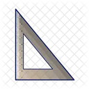 Ruler Triangle Ruler Arc Icon