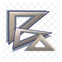 Ruler Triangle Ruler Arc Icon