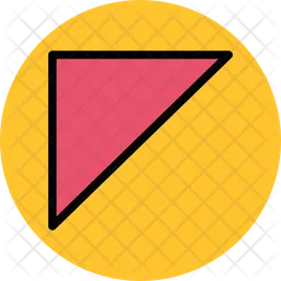 Triangle Shape  Icon