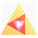 Triangle spiral  Icon