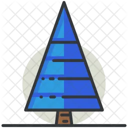 Triangle tree  Icon