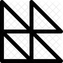 Triangles Pattern Decoration Icon