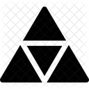 Triangles Pattern Mosaique Icon