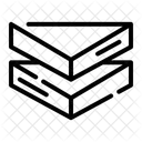 3 D Triangular Geometria Ícone
