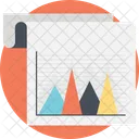 Triangular Chart  Icon