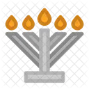 Triangular menorah  Icon