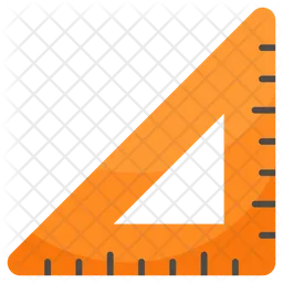 Triangular Ruler  Icon